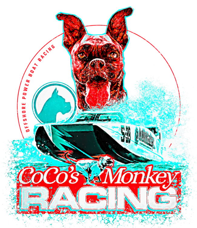 CoCo's Monkey Fueling Excitement as a Sponsor for the Offshore World Championship!